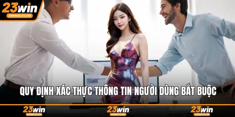 Quy định xác thực thông tin người dùng bắt buộc